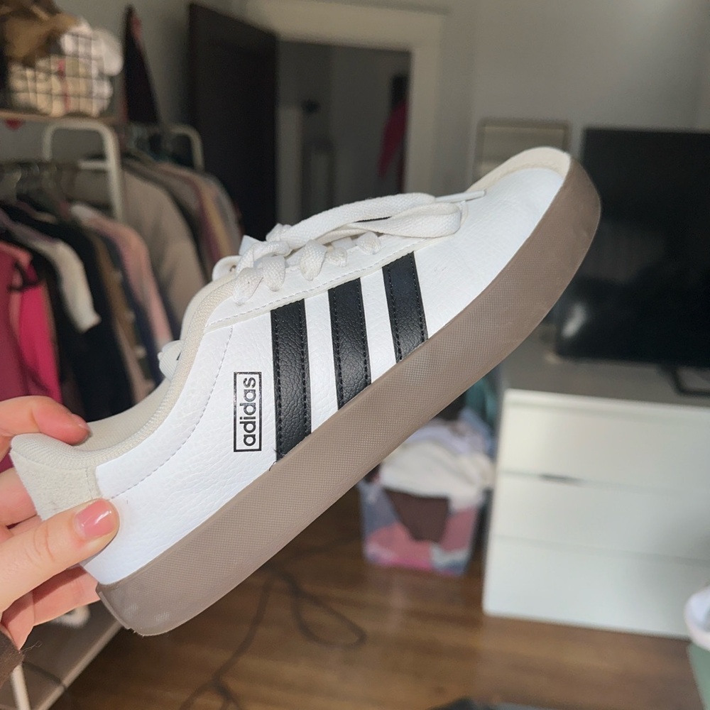 Adidas Samba OG White and Black Sneakers